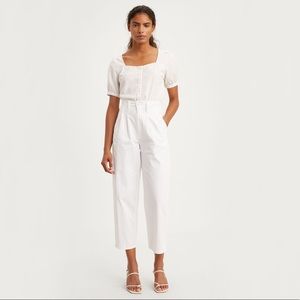 NWT Levi’s Pleated Balloon Pants - White